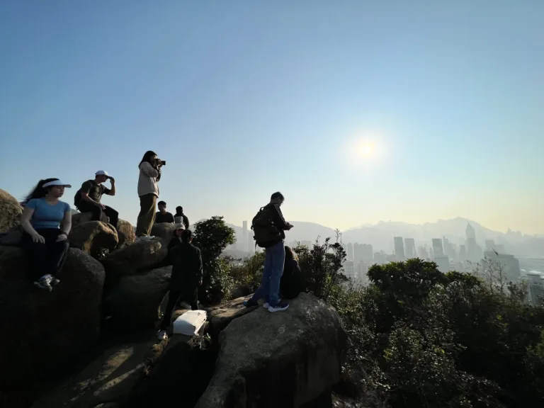 braemar hill view over hong kong