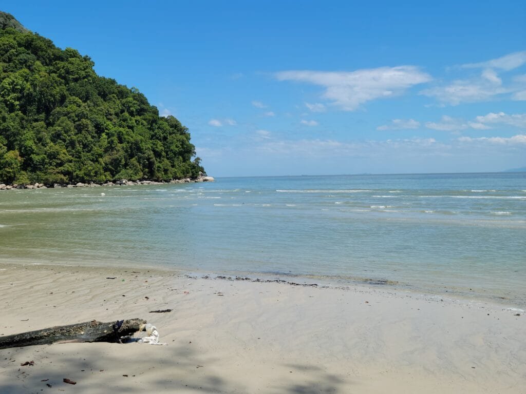 clear beach in Malaysia