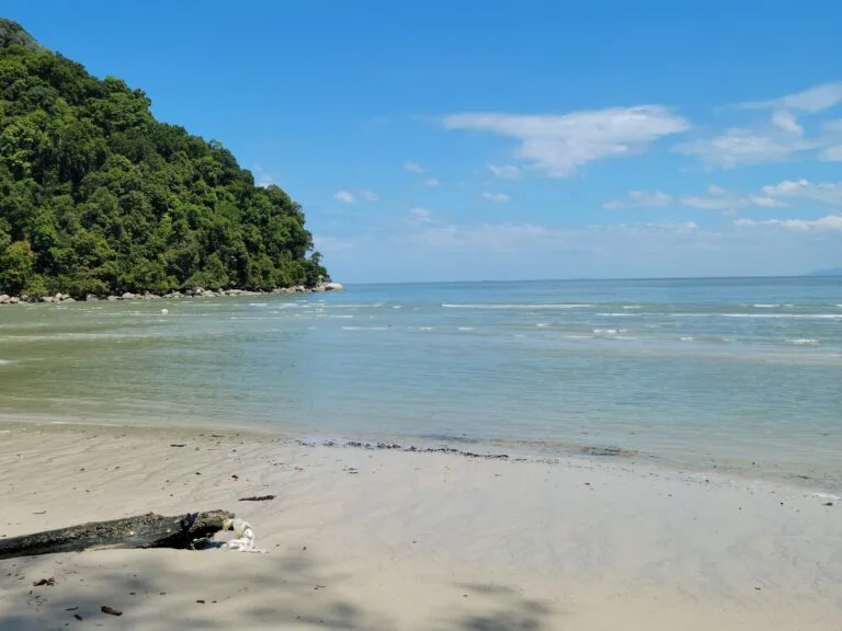 clear beach in Malaysia