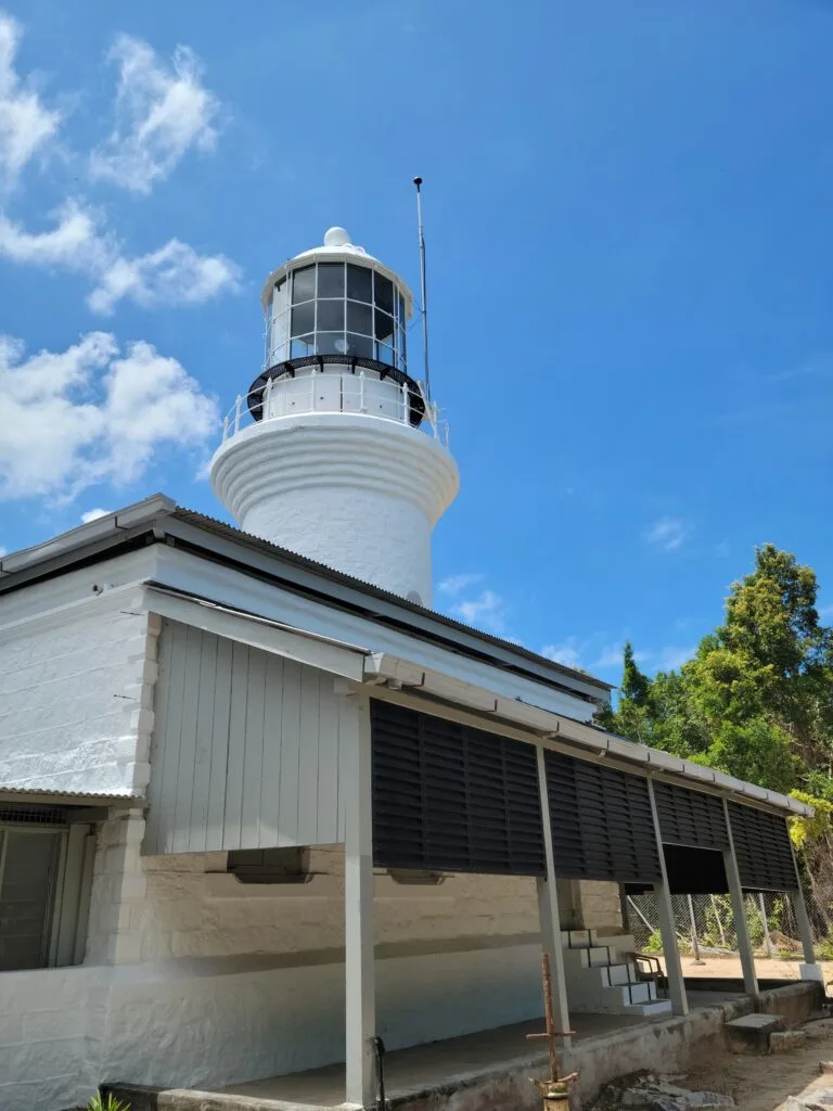light house near monkey beach in penang
