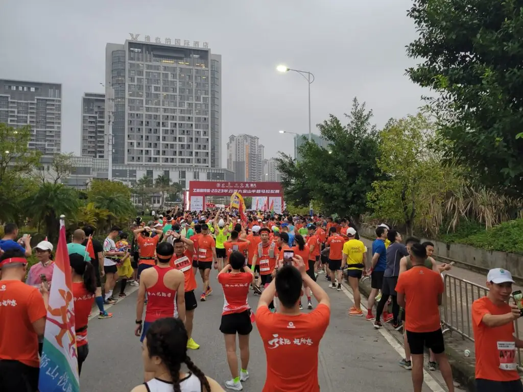sign up for marathon in China