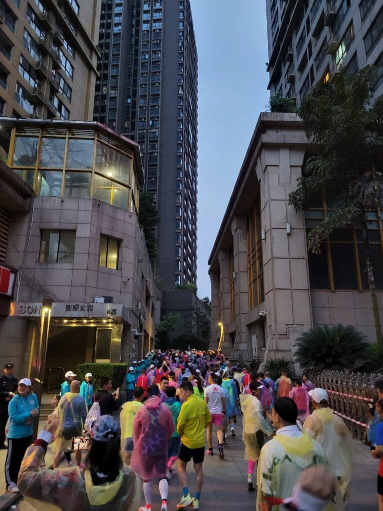 chongqing marathon start