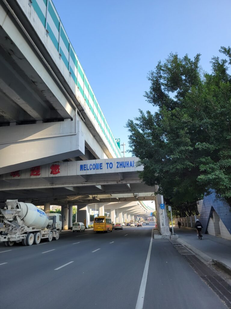 riding from guangzhou to zhuhai