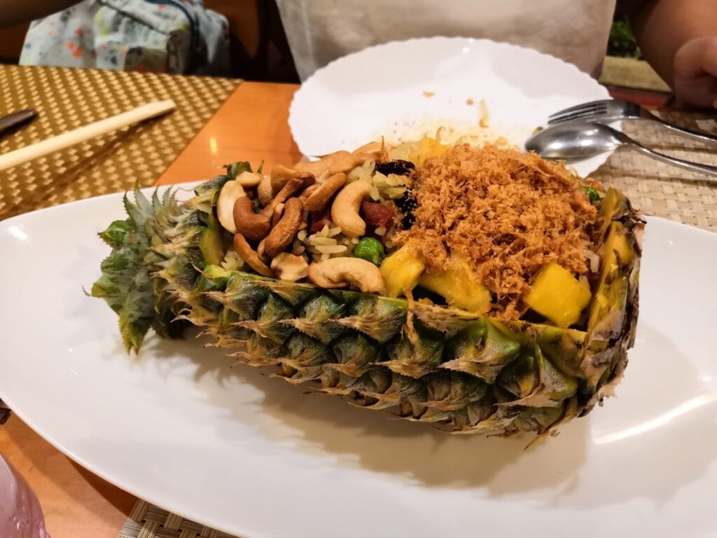 best vegetarian fried rice in bangkok