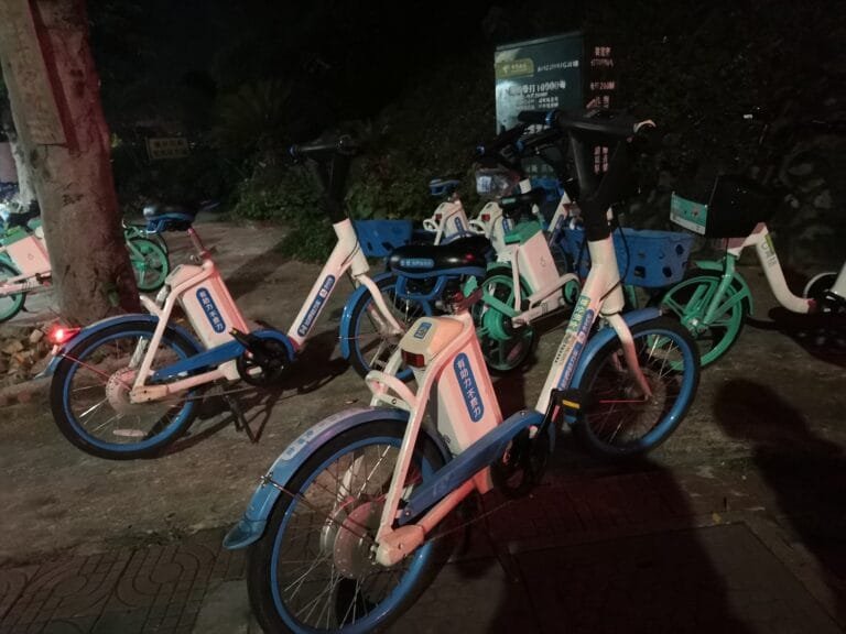 shared ebikes