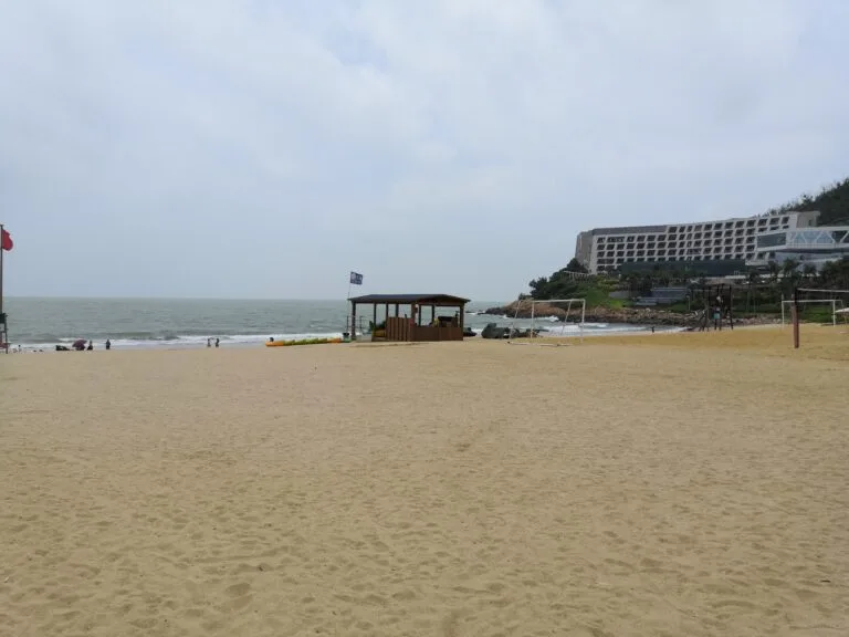 beach on dong ao island zhuhai