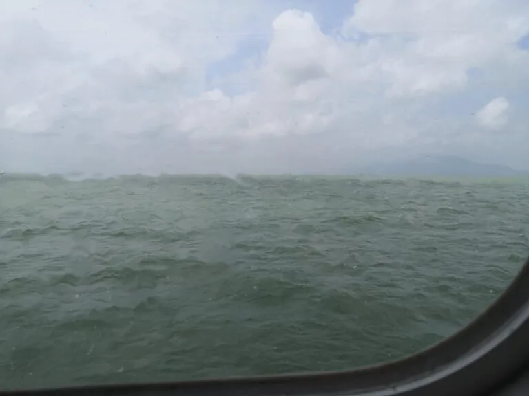 boat ride on the south Chinese sea