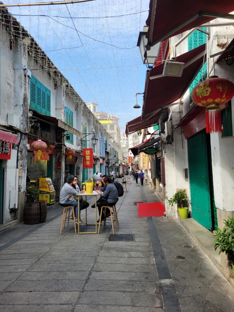 streets of macao